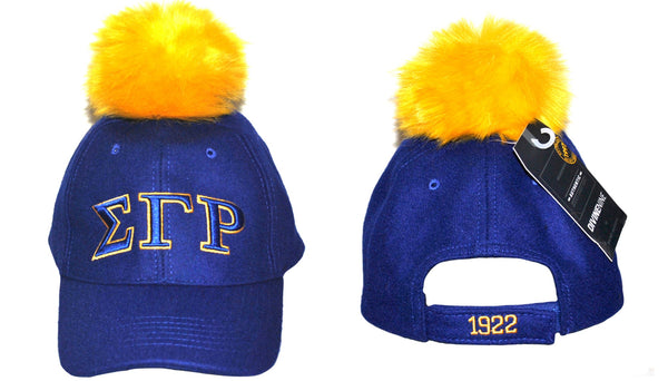 Sigma Gamma Rho Pom Pom Cap