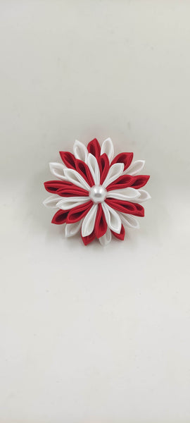 Ribbon Craft Flower Pin