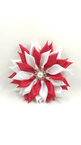 Ribbon Craft Flower Pin