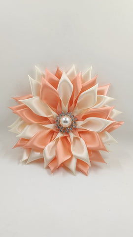 Ribbon Craft Flower Pin