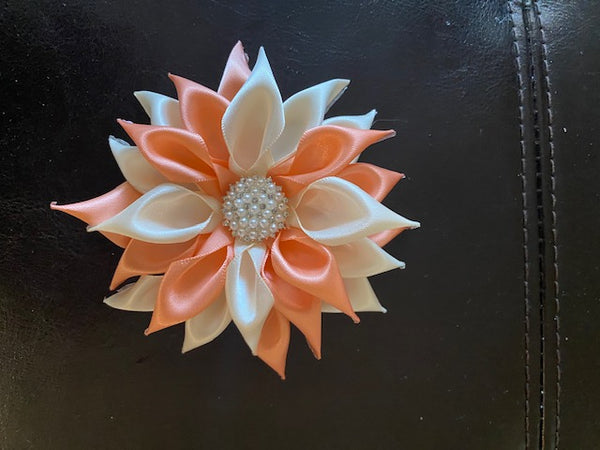 Ribbon Craft Flower Pin