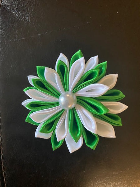 Ribbon Craft Flower Pin