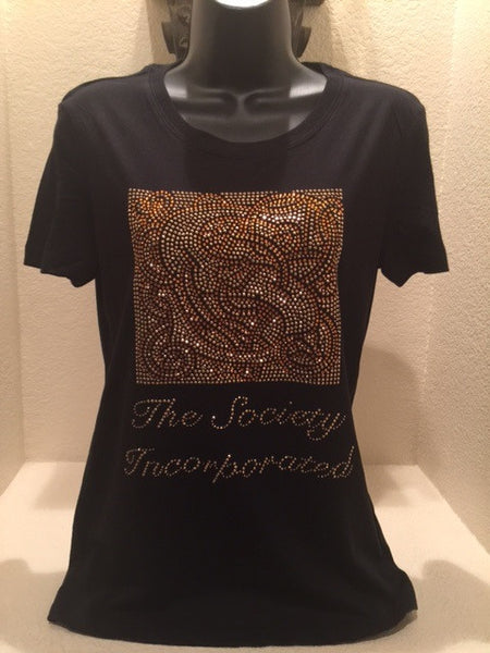 The Society " Bling Baby Doll Shirt"