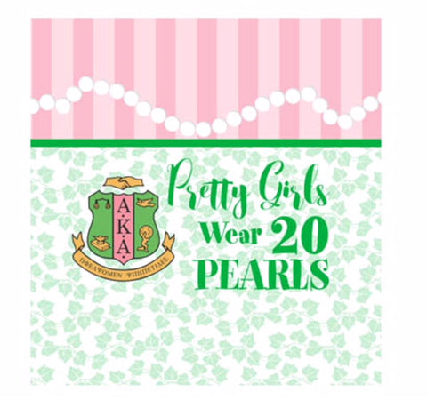 Pretty Pearls Gift Bag ( Medium)