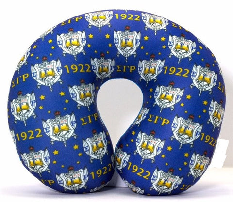 Sigma Gamma Rho Travel Neck Pillow